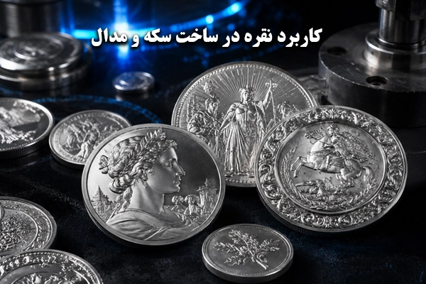 کاربرد نقره در ساخت سکه و مدال